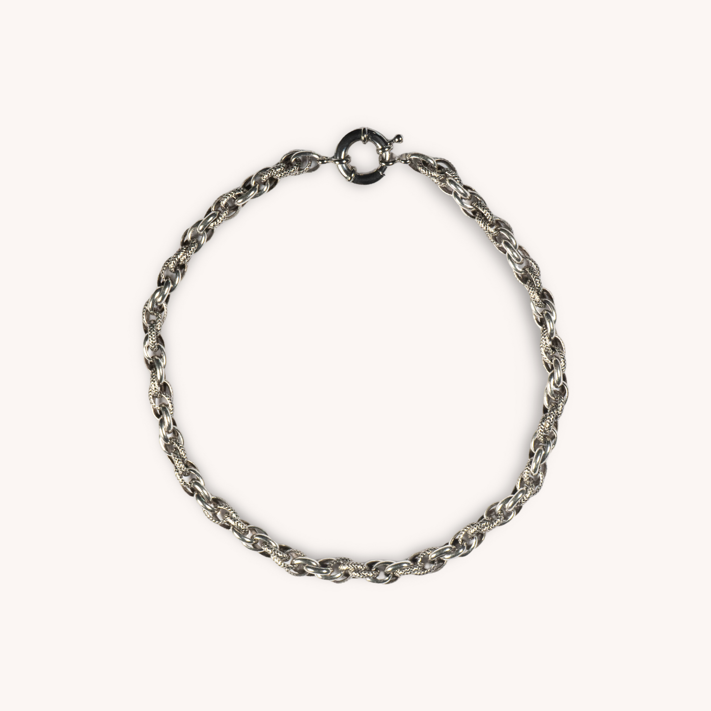 RAVEN silver-plated chain