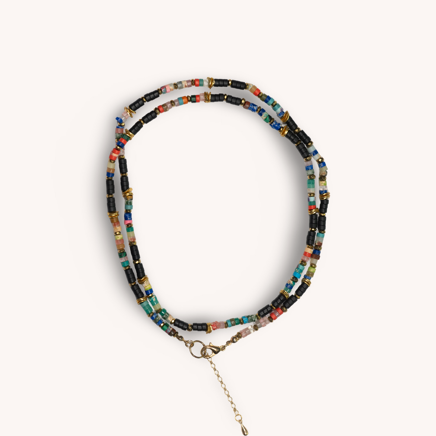 LILY colored stones necklace
