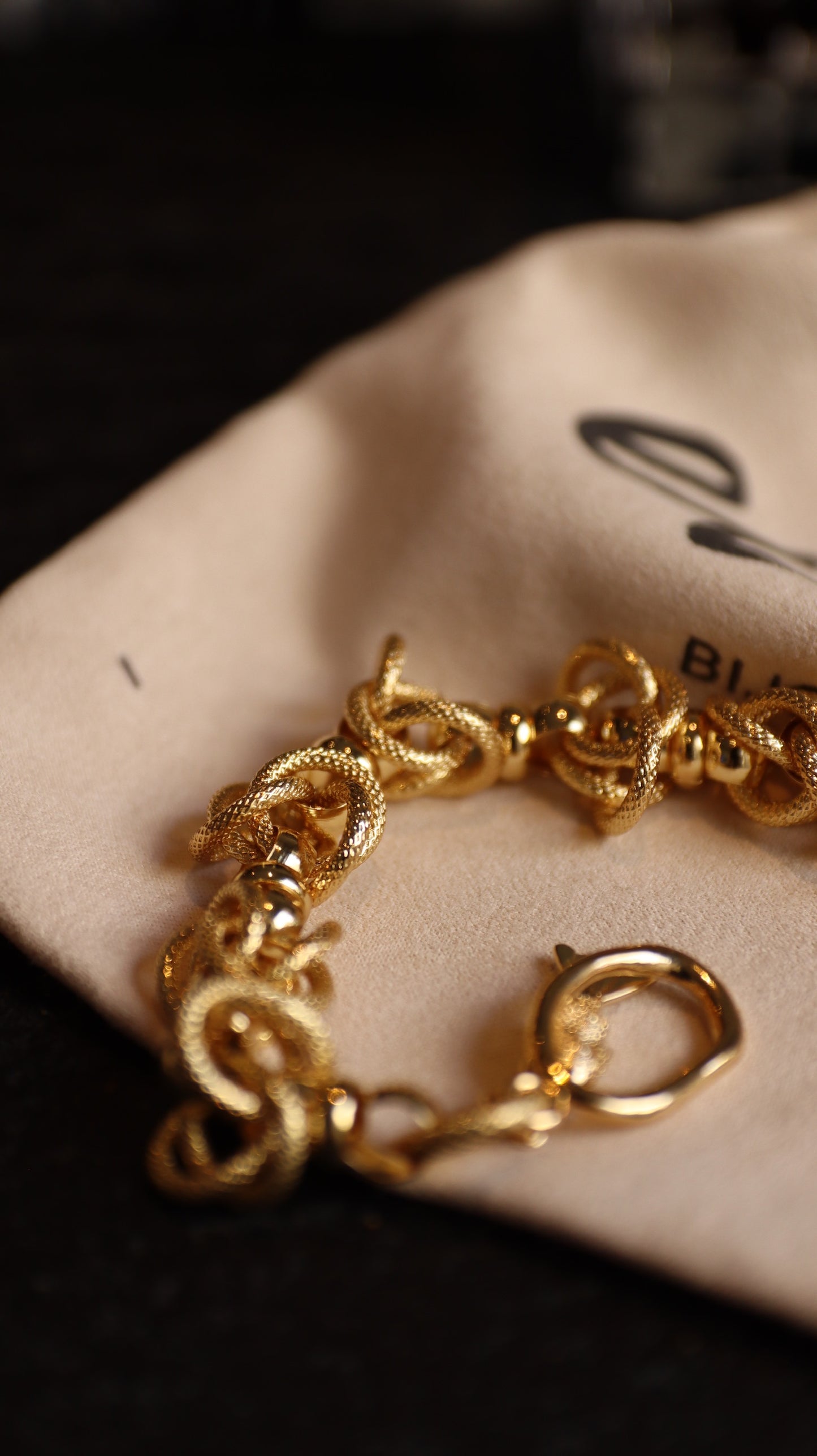 SERAPHINA gold plated bracelet